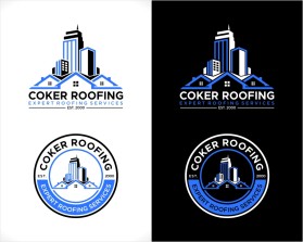 Coker Roofing entry by beckydsgn