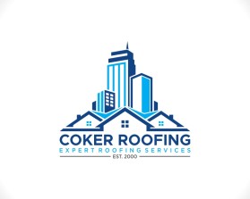 Coker Roofing entry by beckydsgn