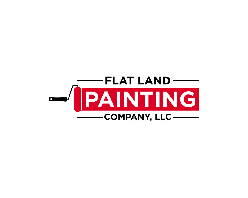 Logo Design for Flat Land Painting Company, LLC