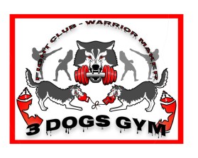 3 Dogs Gym entry by deezzzee