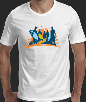 new t-shirt label entry by dragandjb