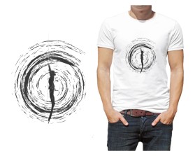 T-Shirt Design entry 2694475 submitted by veva17 to the T-Shirt Design for new t-shirt label run by benmonas