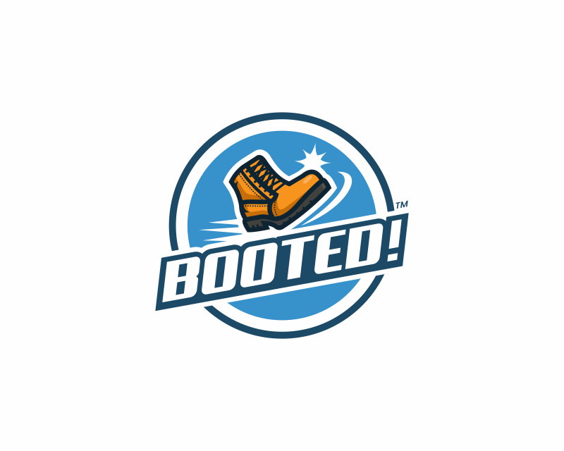 Logo Design for Booted! -- a super-fun board game!