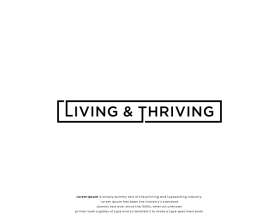 Living & Thriving entry by manaf