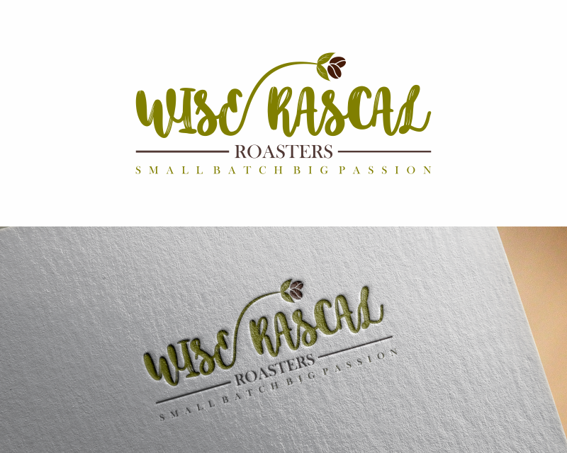 Logo Design for WISE RASCAL ROASTERS