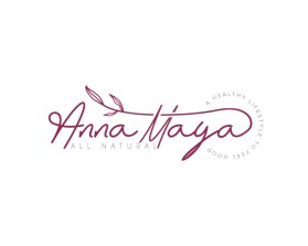 AnnaMayaNatural.com entry by ninjadesign