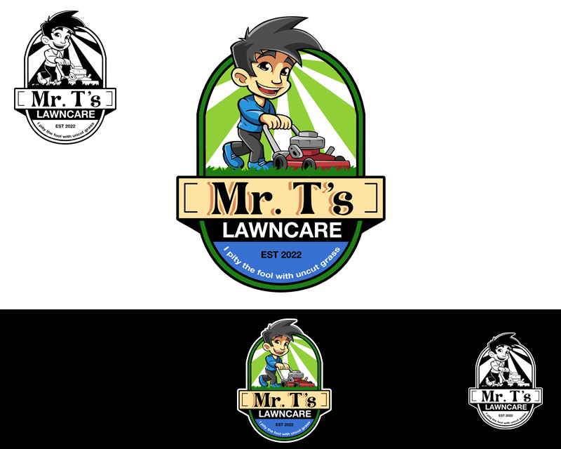 Logo Design for Mr. T’s Lawncare
