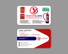 Winning entry: FREEDOM ALARMS LLC entry by pepep