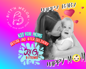 Bitt'n Melon (mom and baby shop) entry by Colorsurf