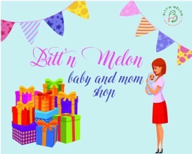 Bitt'n Melon (mom and baby shop) entry by Waane