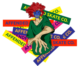 AFFENDED SKATE CO. entry by KotakItuKardus