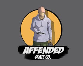 AFFENDED SKATE CO. entry by H sen