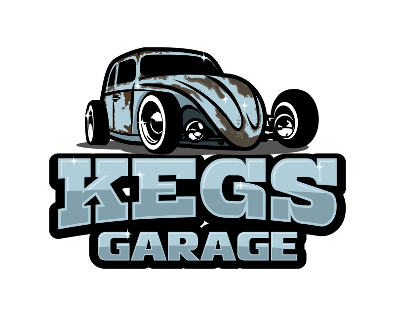 Logo Design for Kegs Garage