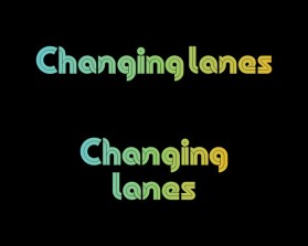 Changing lanes entry by nagasuresh.m