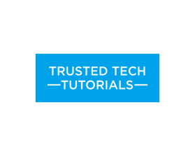 Trusted Tech Tutorials entry by must