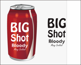 Big Shot Bloody Mary Cocktail entry by rokerdesain