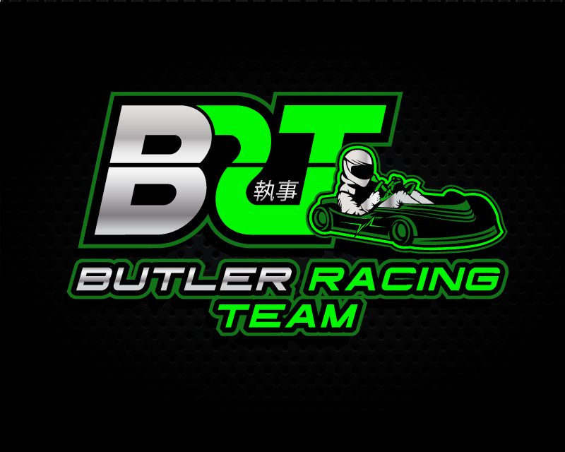 Green Race Car Logo