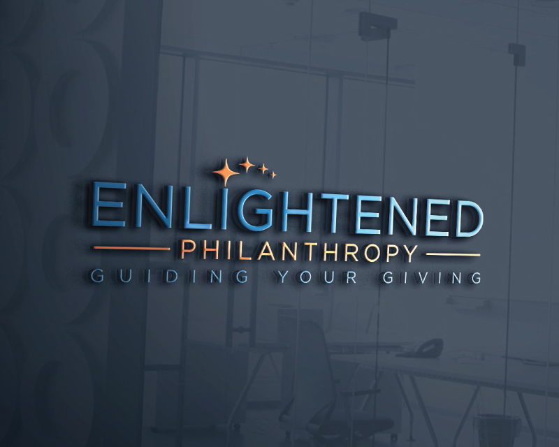 Logo Design entry 2746351 submitted by Amit1991 to the Logo Design for enlightened philanthropy run by d2ritzinger