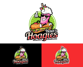 1. Shakin N Steakin.              or            2.  Havo's Hoagies entry by Artezza