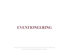 Eventioneering entry by blacklotus