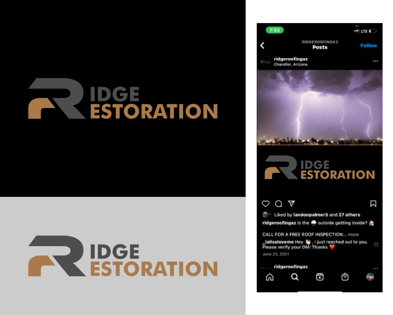 Logo Design for Ridge Restoration