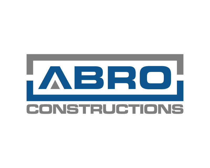 Logo Design for ABRO CONSTRUCTIONS