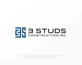 3 Studs Construction Inc. entry by Armoza10
