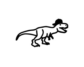 T-Rex in a Hat entry by artchimides