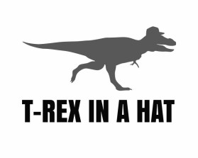 T-Rex in a Hat entry by JUNE 85