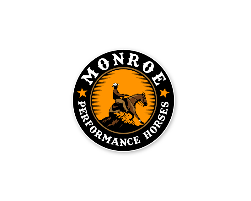 Logo Design for Monroe Performance Horses