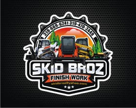 Logo Design entry 2783881 submitted by alpha-dash to the Logo Design for Skid Broz run by jesmith1214