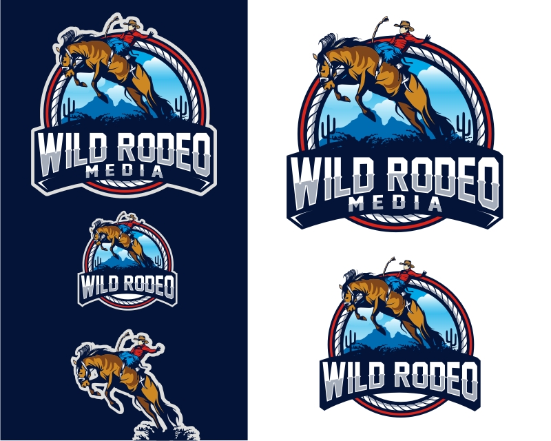 Logo Design for Wild Rodeo Media