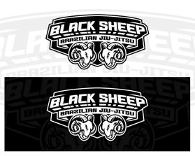 Black Sheep Brazilian Jiu-Jitsu entry by Digiti Minimi