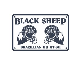 Black Sheep Brazilian Jiu-Jitsu entry by exvy