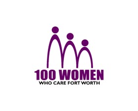 100 Women Who Care Fort Worth entry by Designape