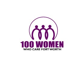100 Women Who Care Fort Worth entry by Designape