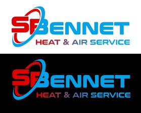 Logo Design entry 2792331 submitted by khaira to the Logo Design for SB Bennett Heat & Air Service run by bennettj