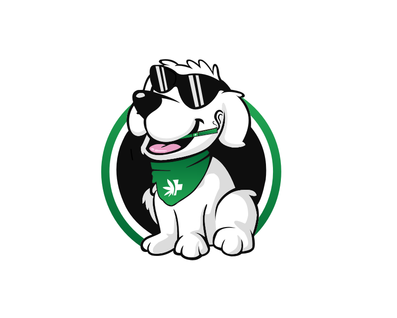Cannabis Smoking Dog