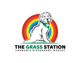 The Grass Station Cannabis Dispensary Mascot entry by Amit Kumar