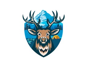 There is no company name or website on this logo (see attachment for logo requirements and rough concept draft) entry by RENS