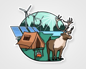 There is no company name or website on this logo (see attachment for logo requirements and rough concept draft) entry by Armchtrm
