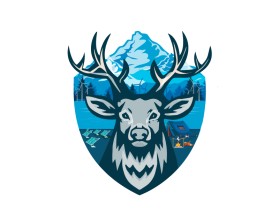 There is no company name or website on this logo (see attachment for logo requirements and rough concept draft) entry by RENS