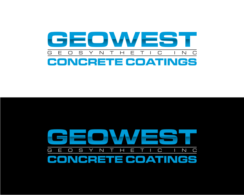Logo Design for GeoWest Geosynthetic Inc. Concrete Coatings
