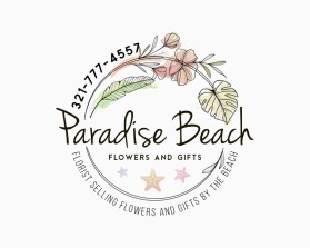Paradise Beach Flowers and Gifts entry by Rangrej Akil Mohammed Rafik