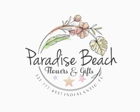 Paradise Beach Flowers and Gifts entry by Rangrej Akil Mohammed Rafik