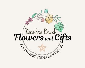 Paradise Beach Flowers and Gifts entry by Rangrej Akil Mohammed Rafik