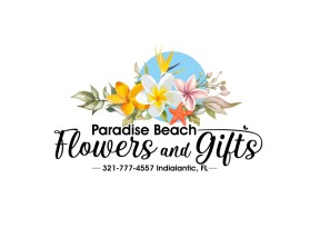 Paradise Beach Flowers and Gifts entry by Justine Mark A. Reyes