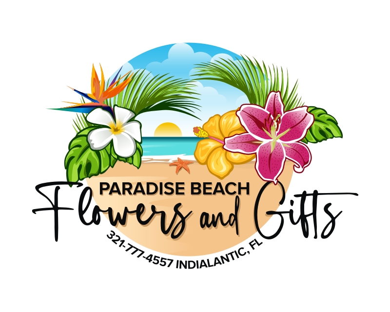 Beachy Themed Logo Design