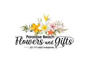 Paradise Beach Flowers and Gifts entry by Justine Mark A. Reyes