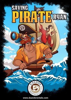 Winning entry: Saving Pirate Ryan entry by CUPU